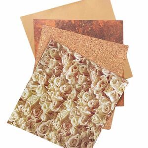 Earthtone Scrapbook Paper 12" x 12" 4 Different Designs Paper Crafts